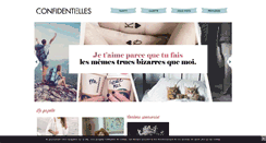Desktop Screenshot of confidentielles.com